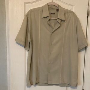 Men's Classic Tan Short Sleeve Shirt